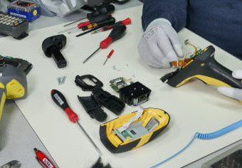 Reparación del escáner de mano