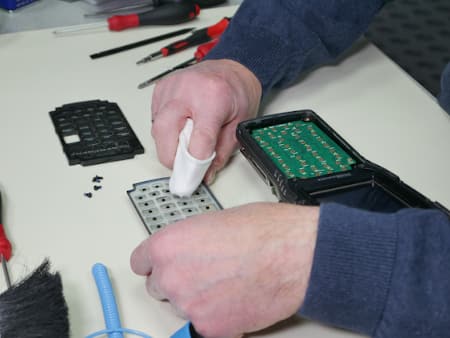 Reparatur mit Ersatzteile für MDE-Geräte Reparatur mit Ersatzteile für MDE-Geräte